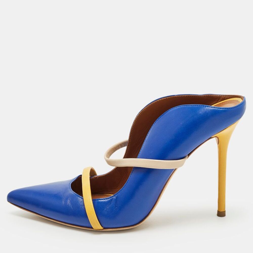 Malone Souliers Maureen Size 40 Tricolor Leather Mules